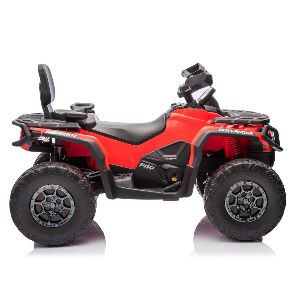 Quad na akumulator Can Am Outlander 4x4 DK-CA005 - dvosjed - crveni