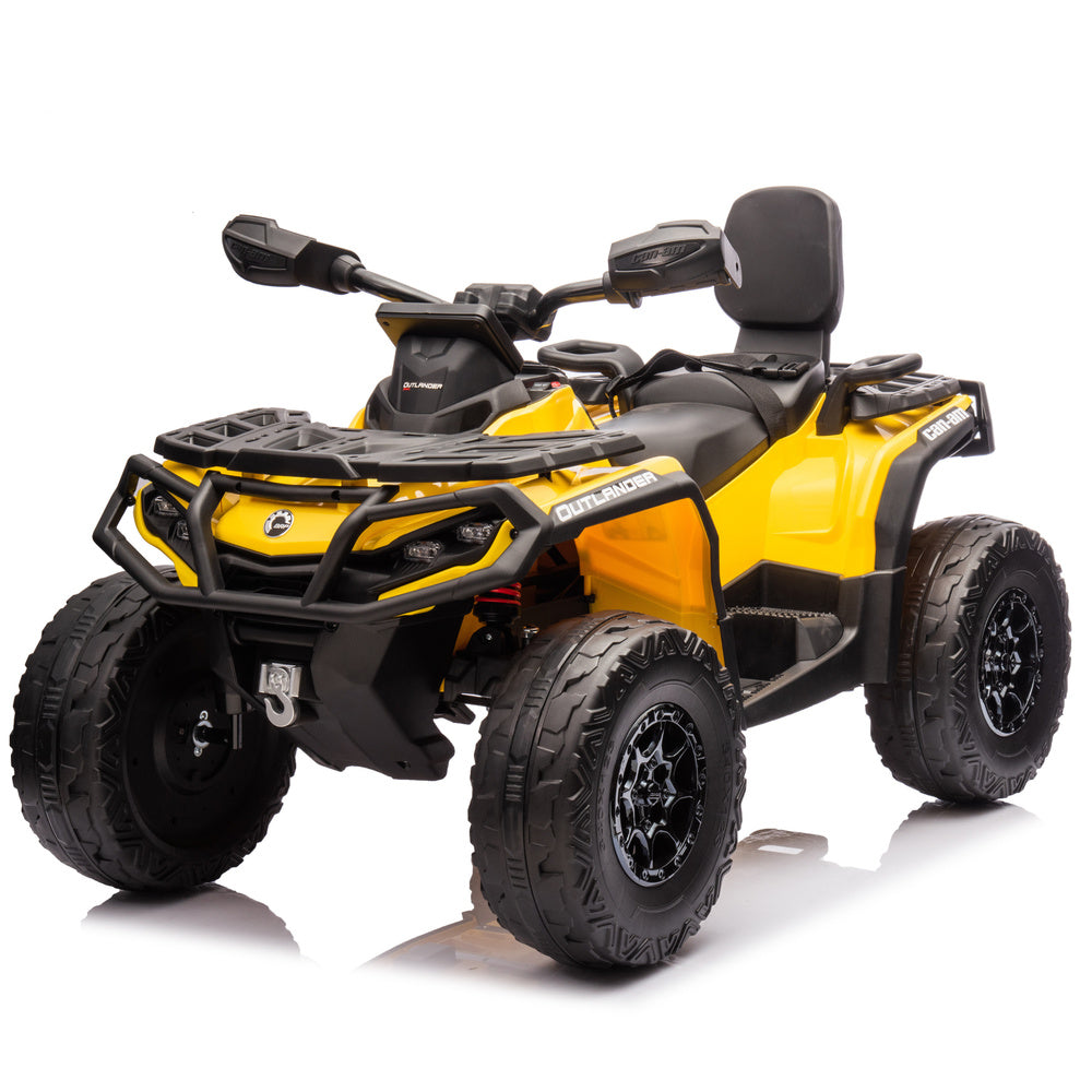 Quad na akumulator Can Am Outlander 4x4 DK-CA005 - dvosjed - žuti