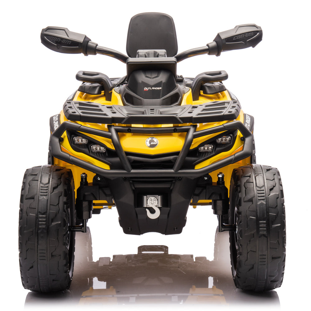 Quad na akumulator Can Am Outlander 4x4 DK-CA005 - dvosjed - žuti