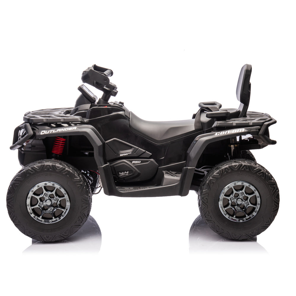 Quad na akumulator Can Am Outlander 4x4 DK-CA005 - dvosjed - crni