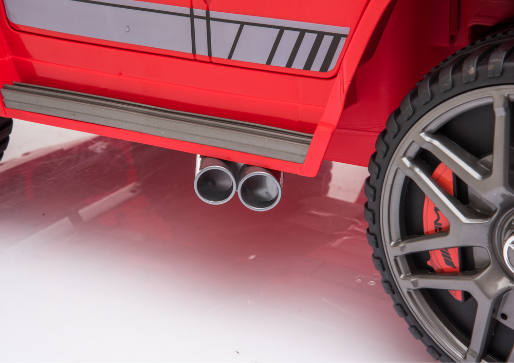Licencirani auto na akumulator Mercedes G63 AMG - crveni