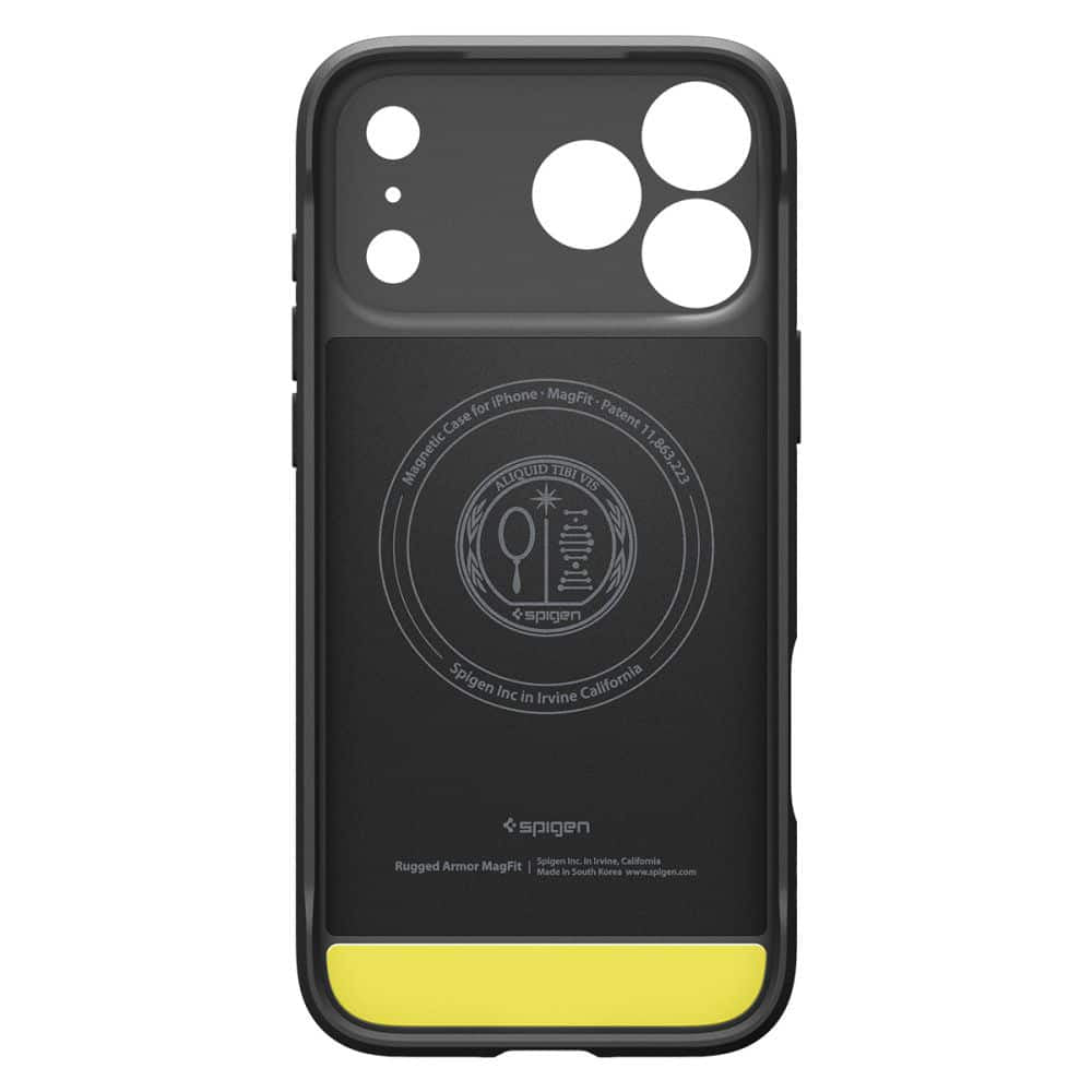 Spigen – Rugged Armor MagSafe maska za iPhone 17 Pro ACS10329 - mat crna