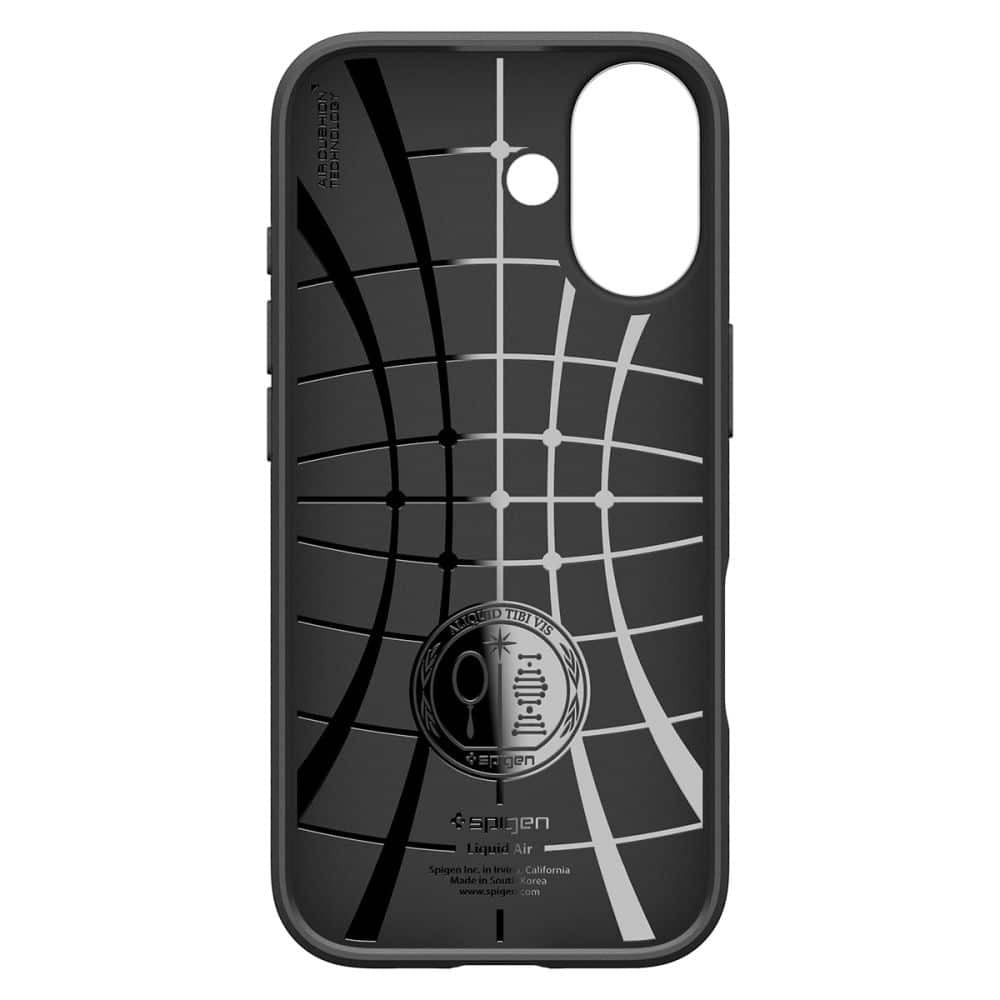 Spigen – Liquid Air maska za iPhone 17 ACS10369 – Mat crna