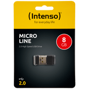 (Intenso) USB Flash drive 8GB Hi-Speed USB 2.0, Micro Line - ML8
