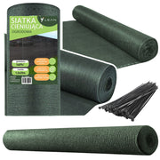 Zaštitna mreža za ogradu 1.5M x 25M 140g/m² - zelena