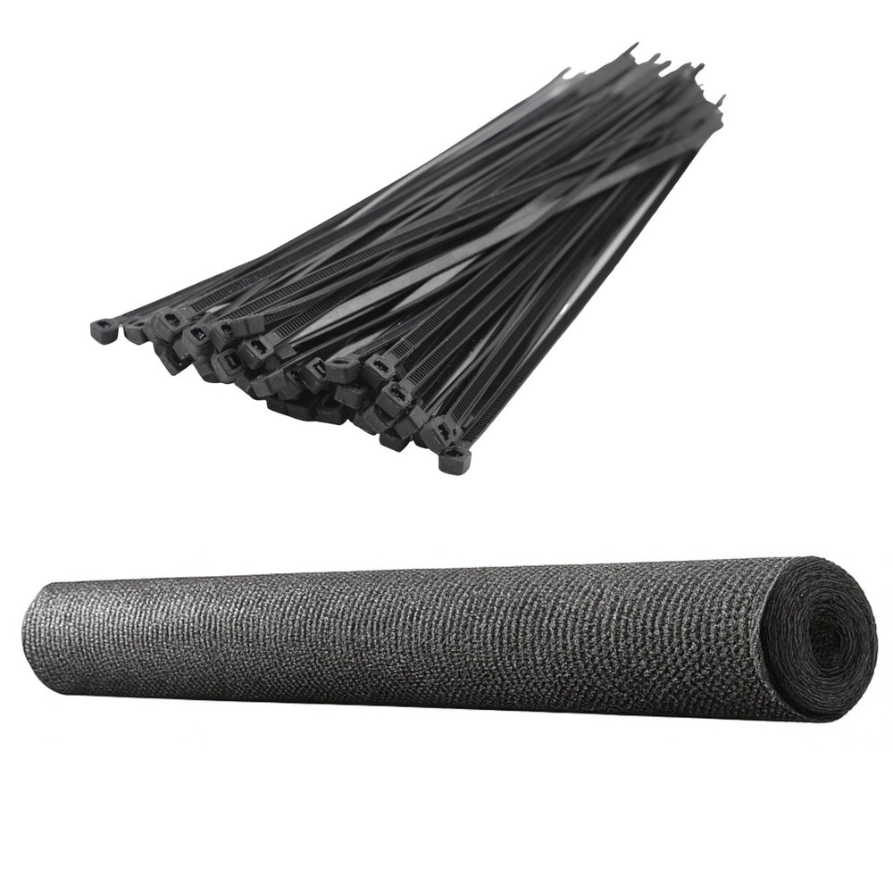 Zaštitna mreža za ogradu 1.5M x 50M 140g/m² - Siva