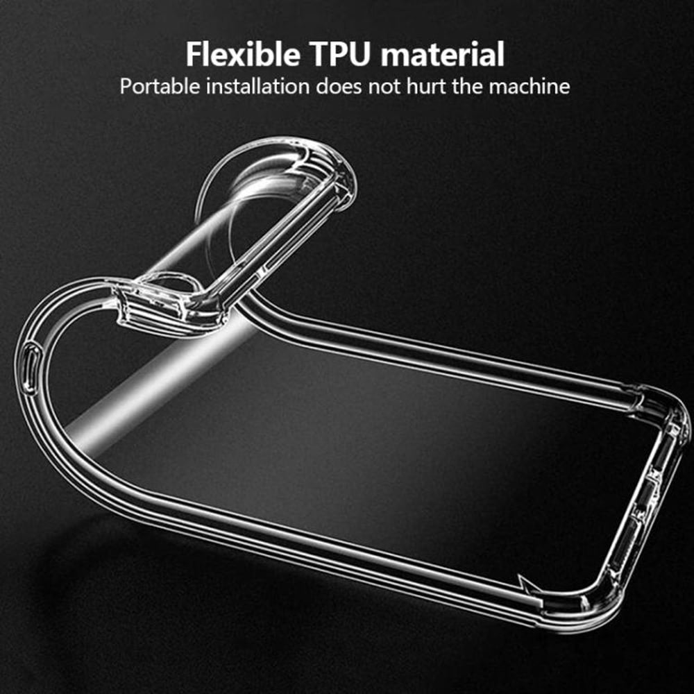 Techsuit Shockproof Clear Silicone prozirna maskica otporna na udarce za Samsung Galaxy A07 4G