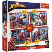 Puzzle - 4in1 - Heroic Spider-Man Trefl 34384