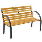 Vrtna drvena klupa Letvica - 125 cm