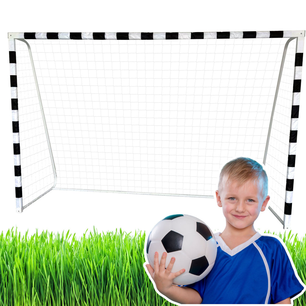 Veliki nogometni gol s metalnom konstrukcijom 300x200x110cm