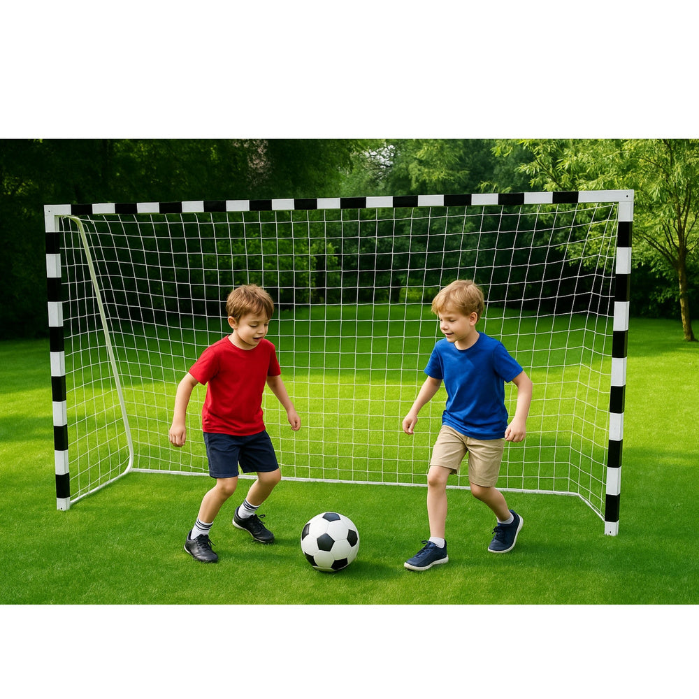 Veliki nogometni gol s metalnom konstrukcijom 300x200x110cm