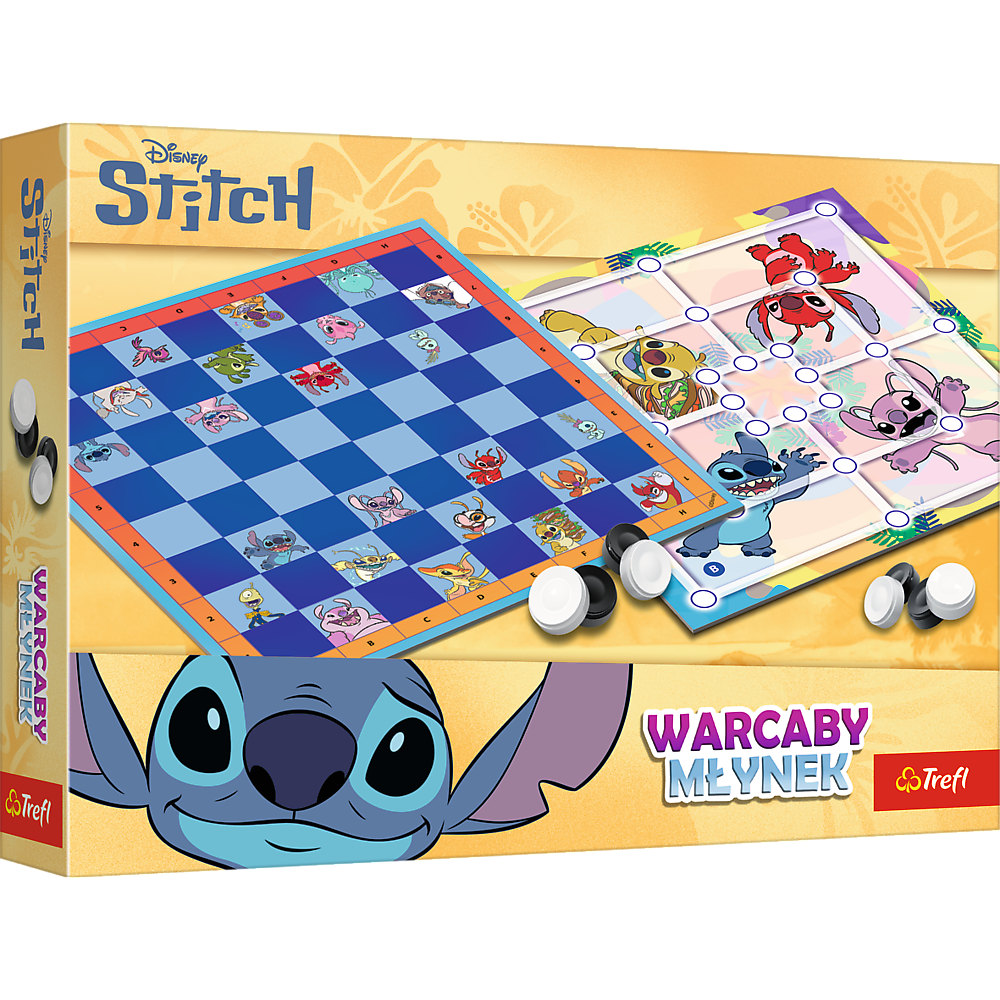 Igra dama i mlin, Lilo i Stitch Trefl 02799