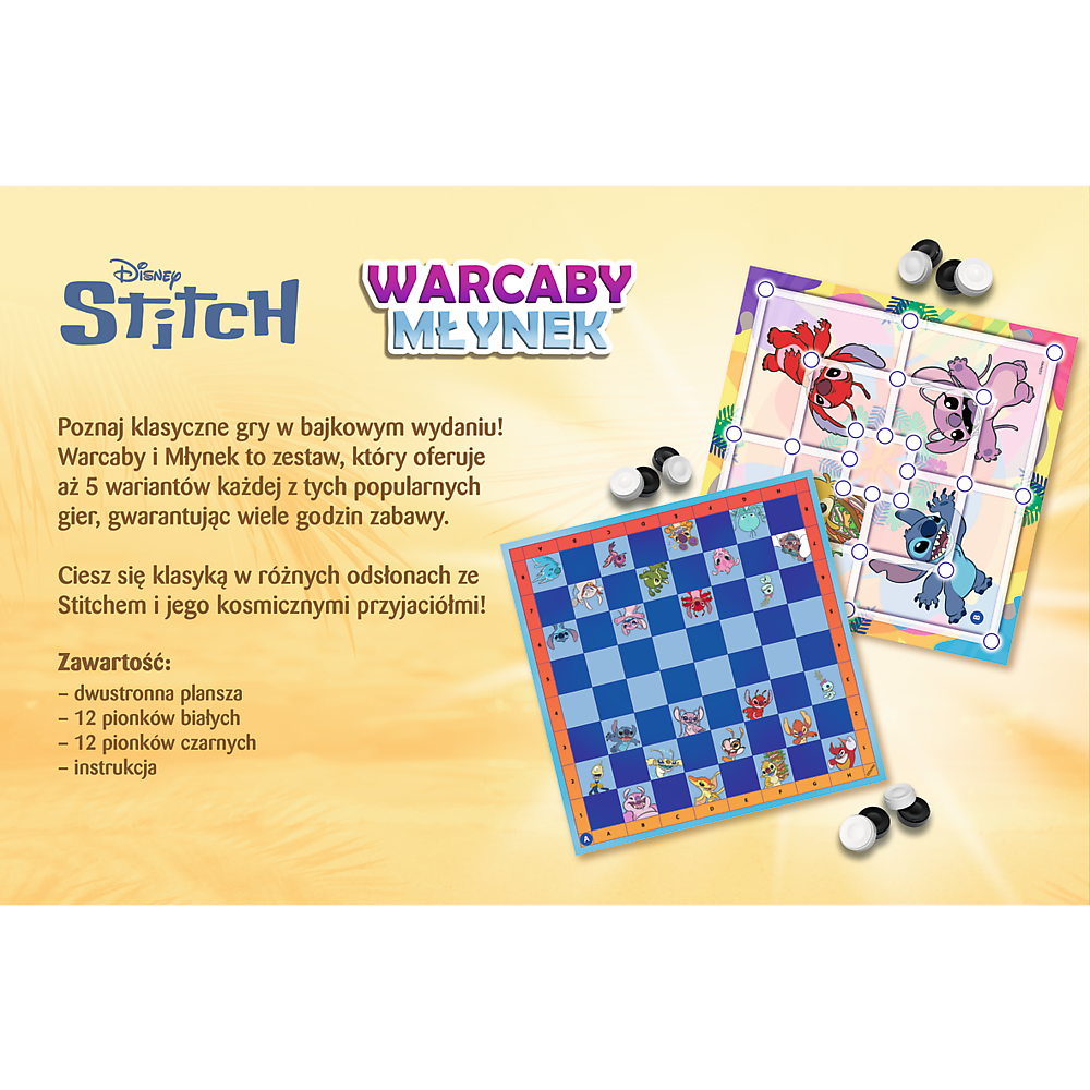 Igra dama i mlin, Lilo i Stitch Trefl 02799