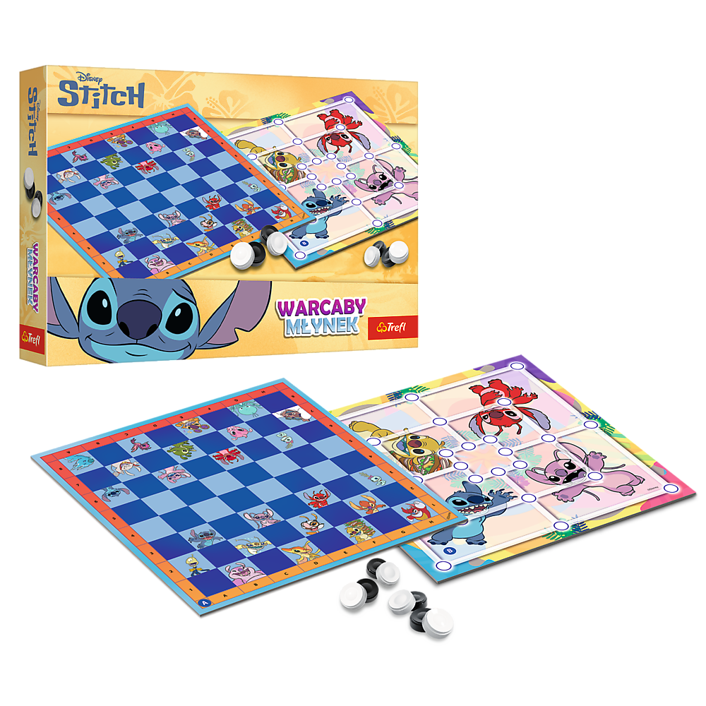 Igra dama i mlin, Lilo i Stitch Trefl 02799