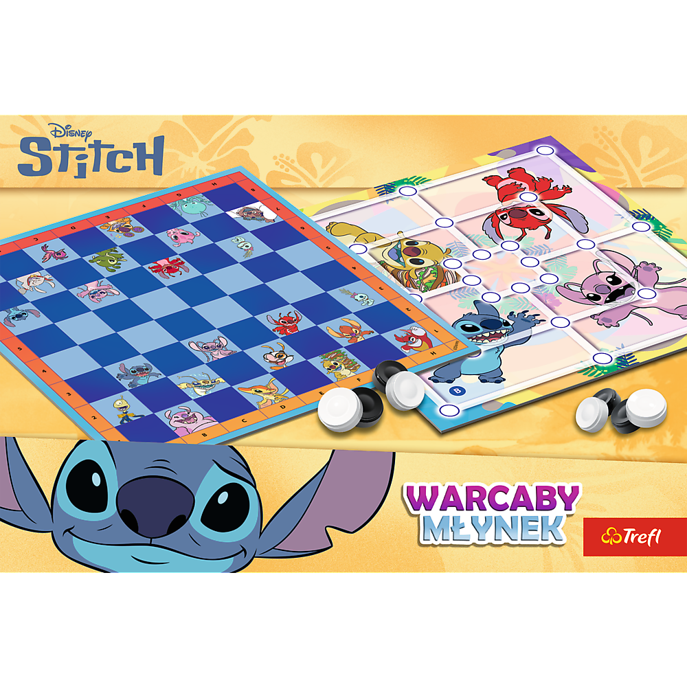 Igra dama i mlin, Lilo i Stitch Trefl 02799