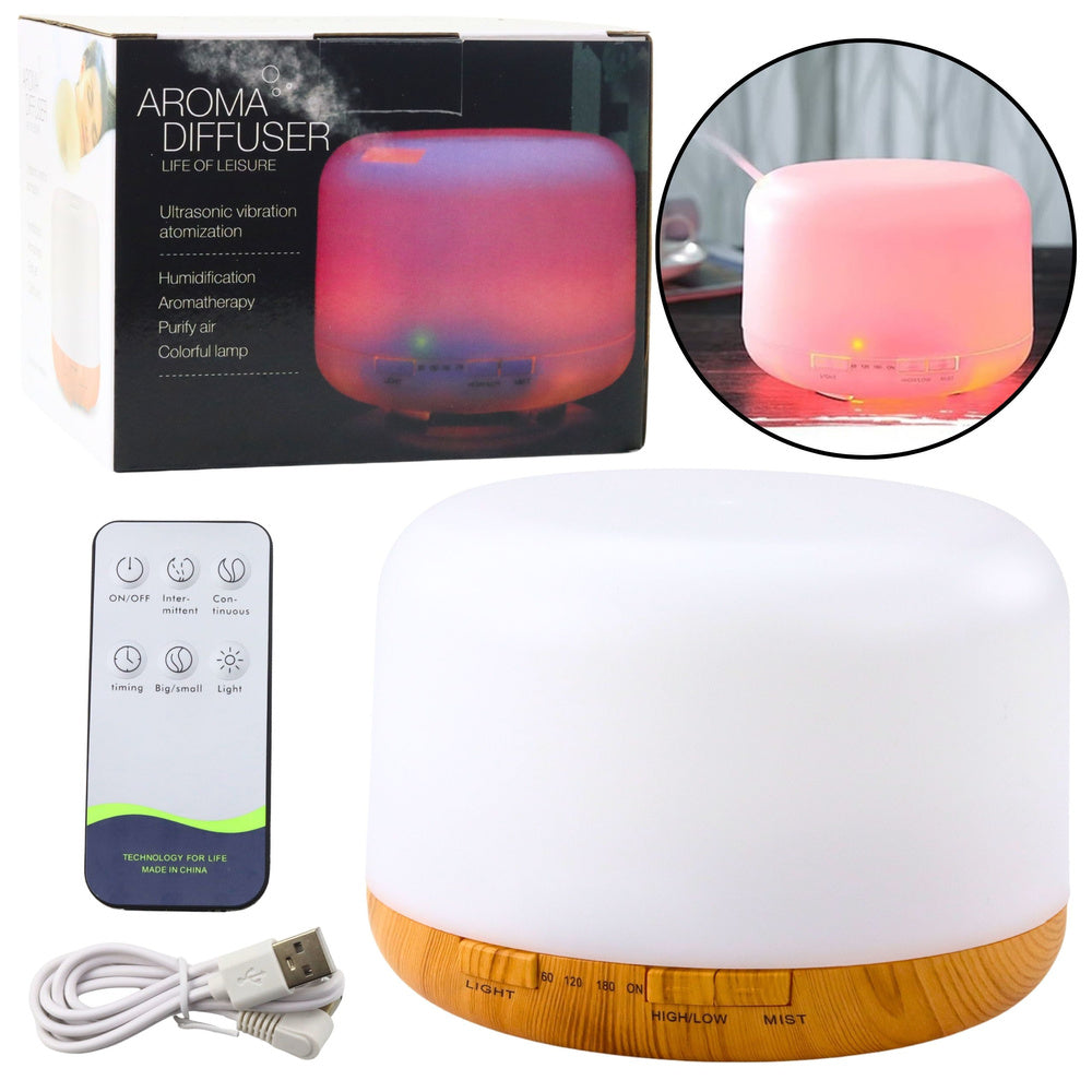 Ovlaživač zraka sa daljinskim upravljačem i LED svjetlom 300ml - Aromatherapy
