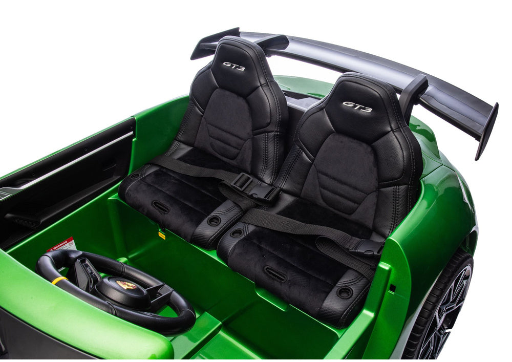 Licencirani auto na akumulator DK-P911 Porsche GT3 - dvosjed- zeleni/lakirani