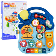 Interaktivni edukativni stol za bebe Pastel 6u1 - plavi
