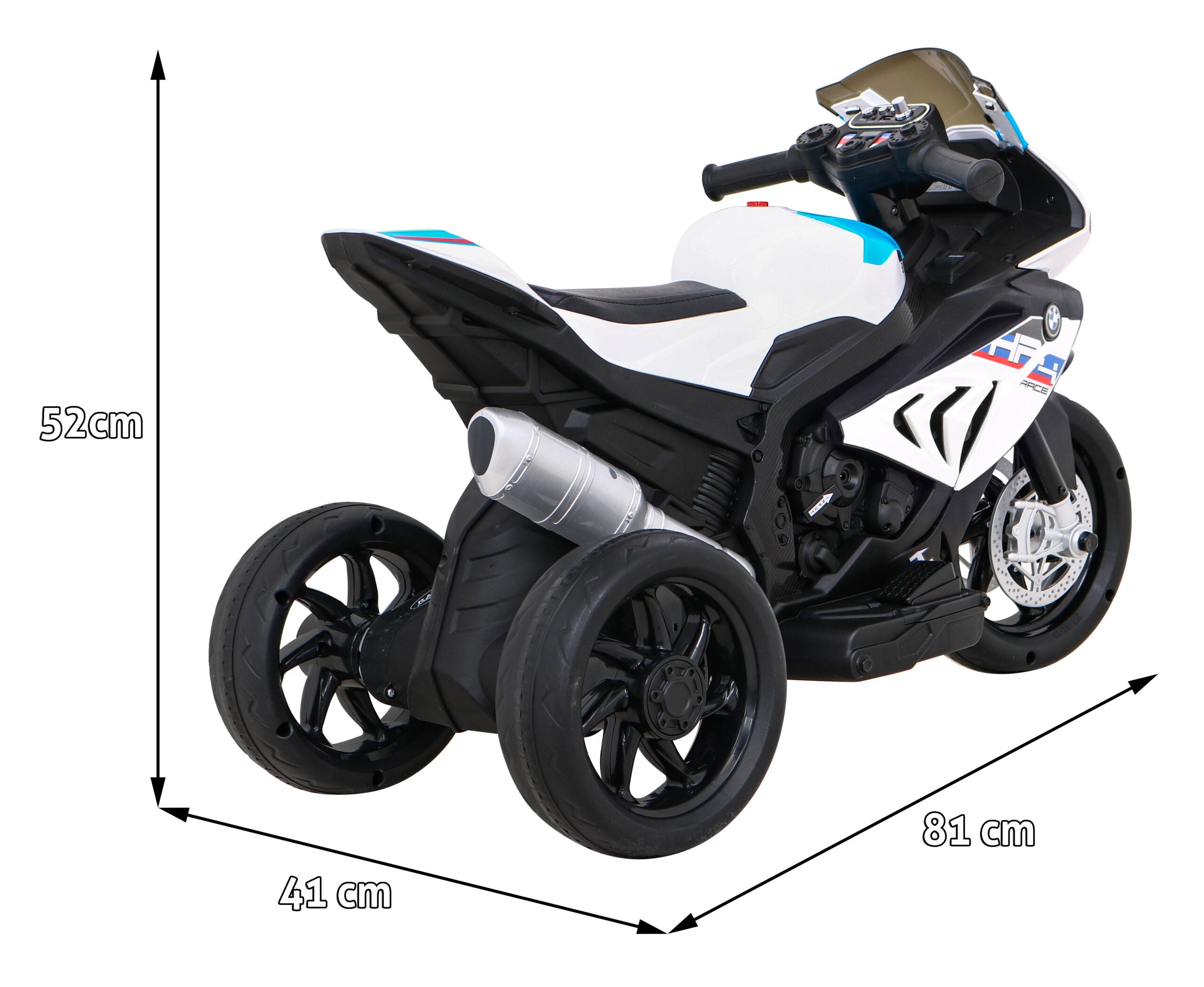 Licencirani motor na akumulator BMW HP4 - bijeli