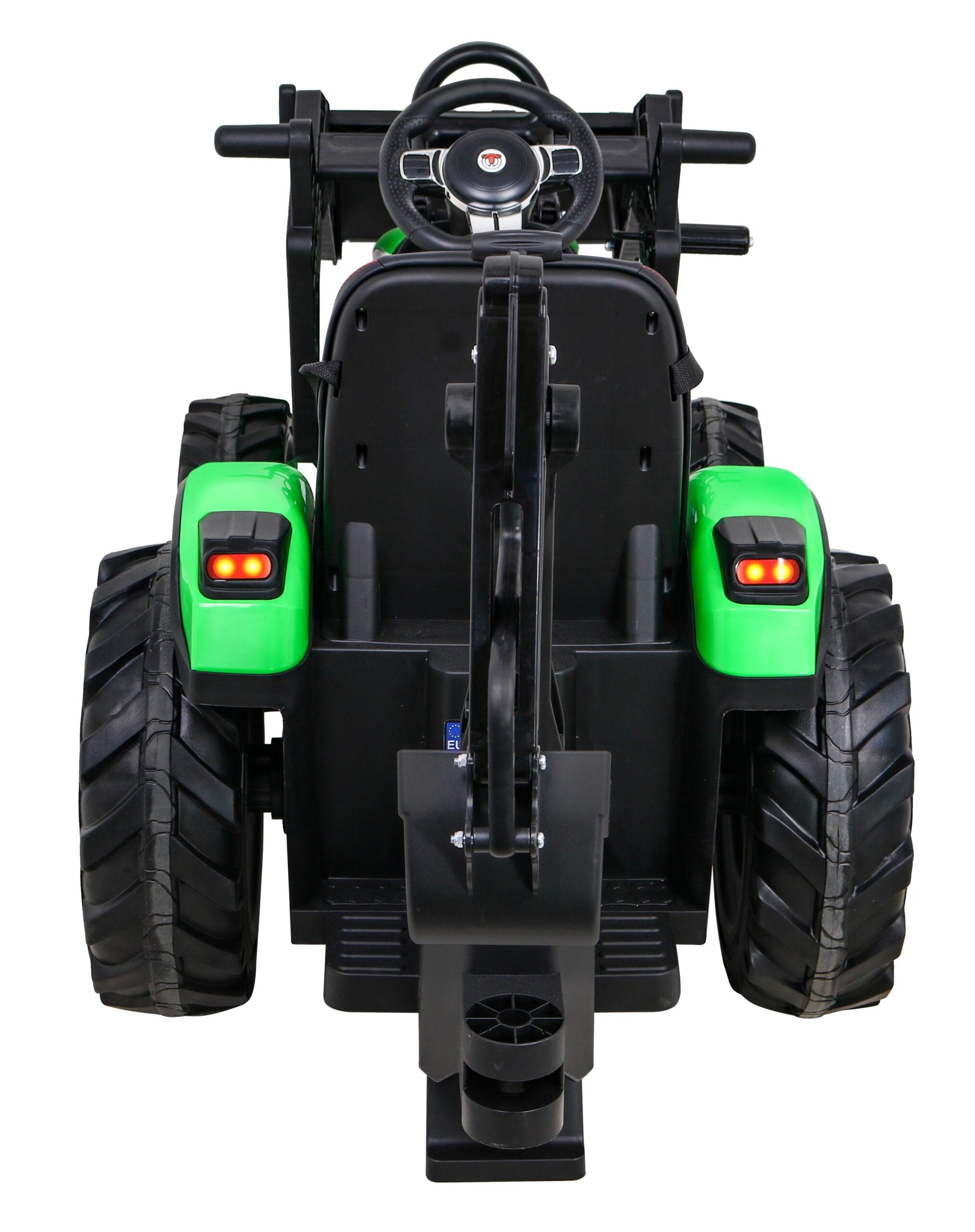 Bager na akumulator s prikolicom 720-T 4x4- zeleni