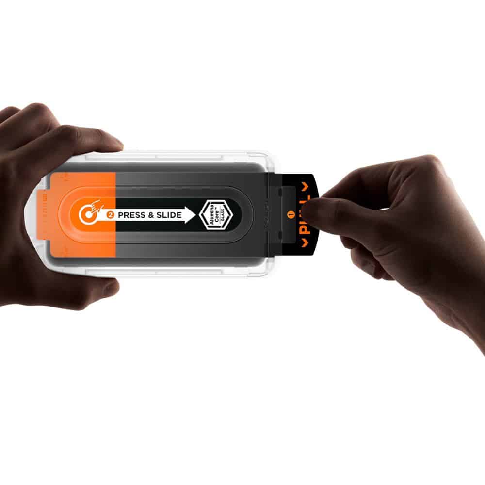 Spigen - (2 kom.) Glas.tR EZ-FIT Pro HD (AGL10202) kaljeno staklo za Samsung Galaxy S25 FE - clear