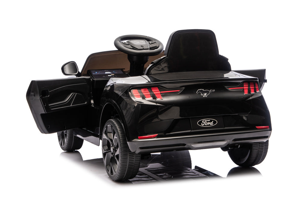 Licencirani auto na akumulator Ford Mustang Mach-E Blue 24V - crni
