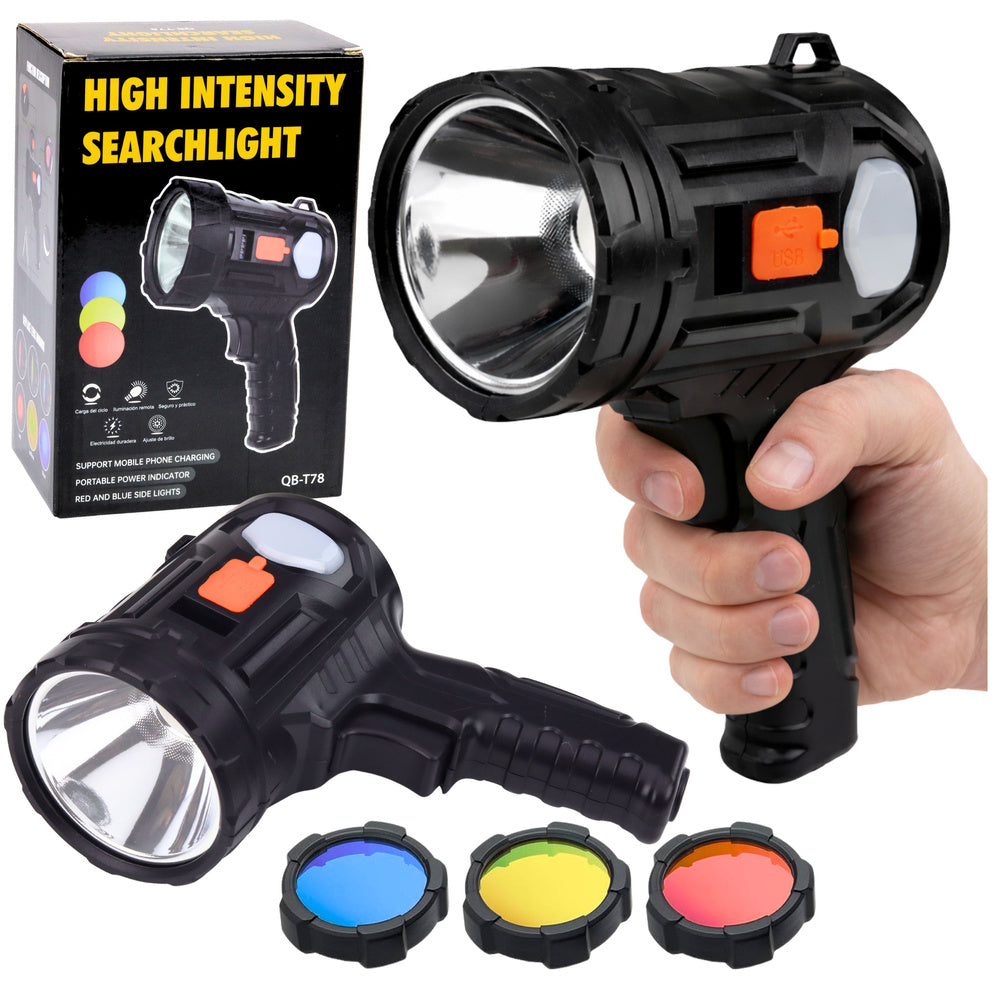 LED prijenosna svjetiljka sa filterima boja 19 cm
