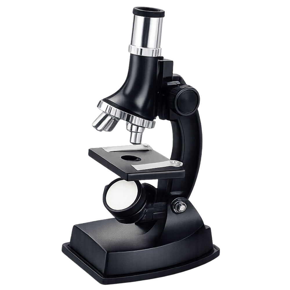 Edukativni mikroskop za djecu STEM 300x - crni