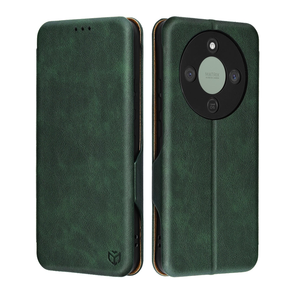 Techsuit Safe Wallet Plus preklopna futrola za Honor Magic8 Lite – tamno zelena