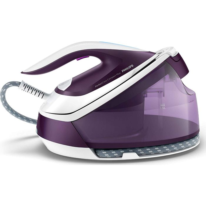 Philips GC7933/30 postaja za glačanje na paru 2400 W 1,5 L SteamGlide Plus podnica glačala Ljubičasto