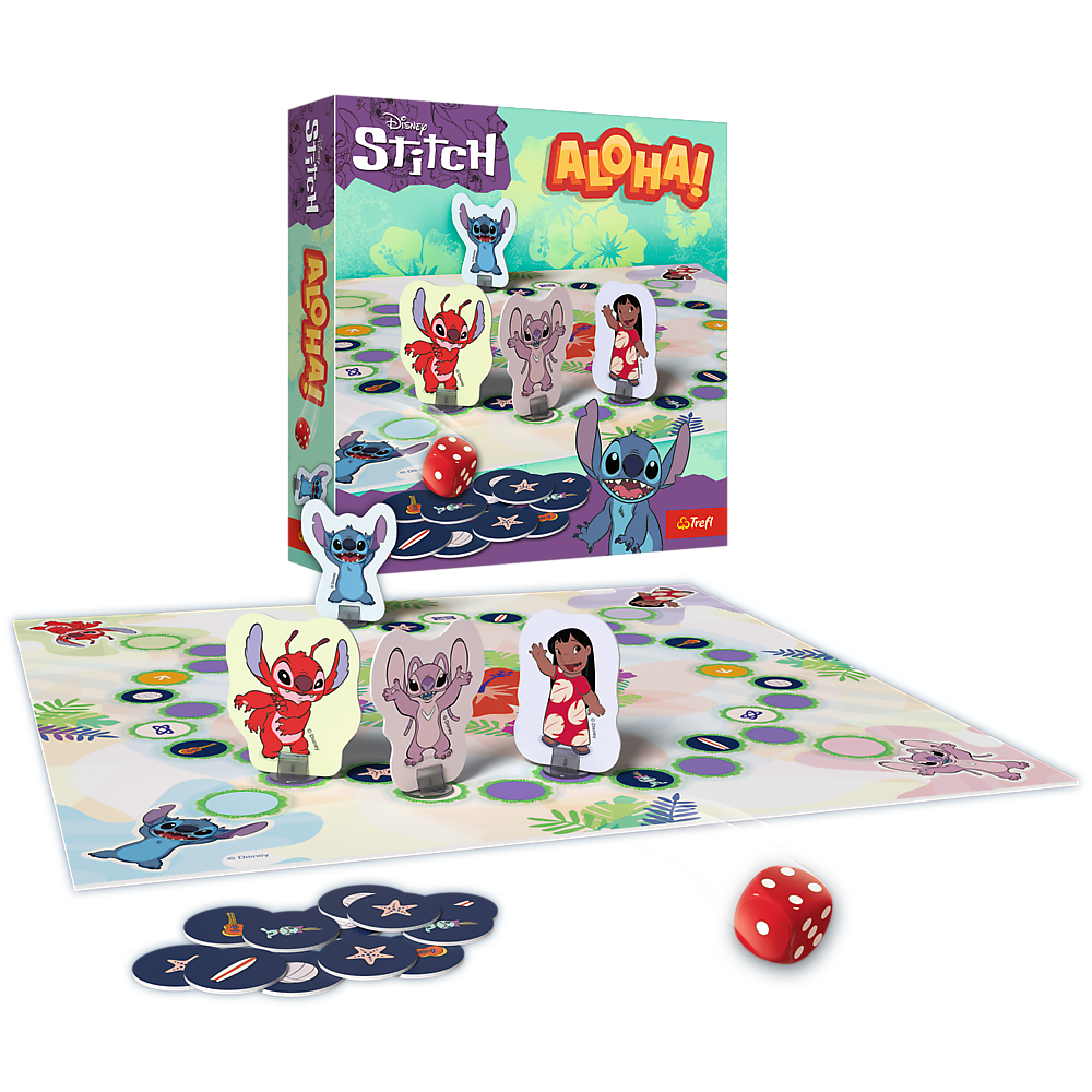 Gra rodzinna Lilo i Stitch Aloha! Trefl 02657