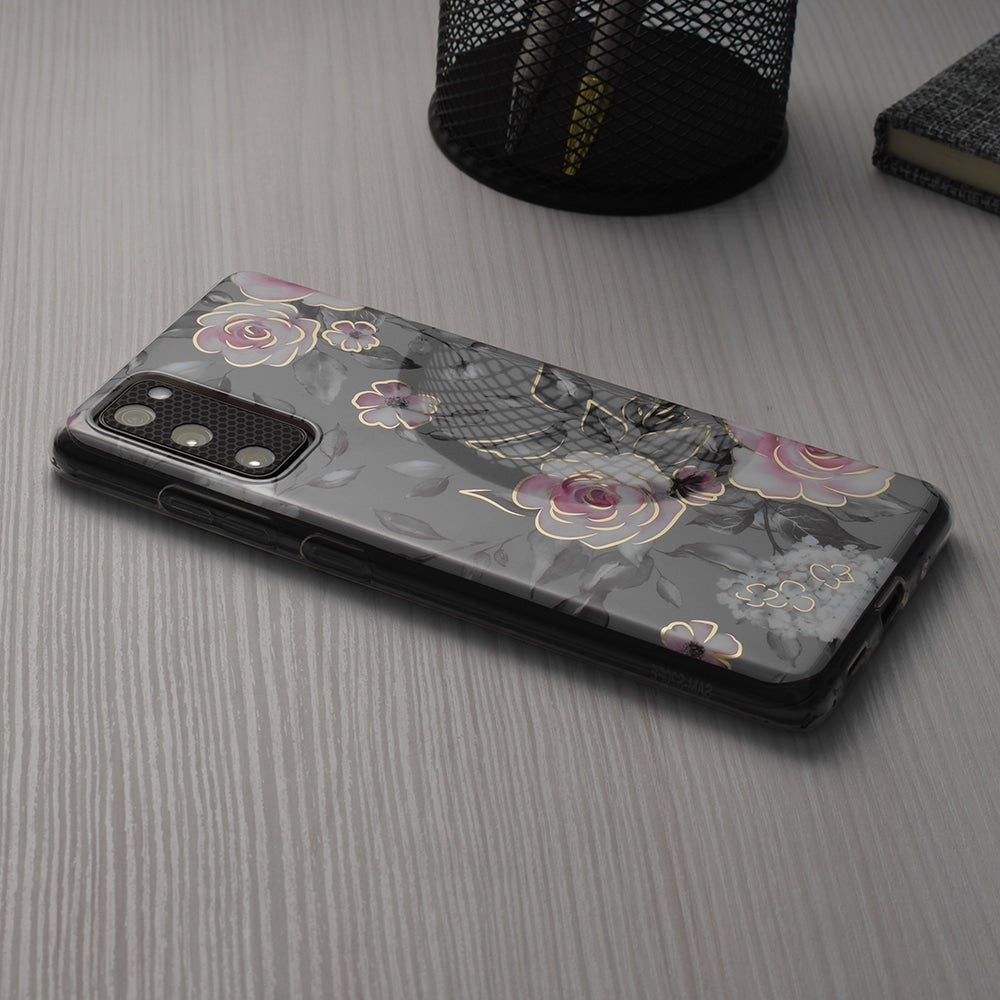 Techsuit Marble Series maska za iPhone 12 Bloom of Ruth Gray