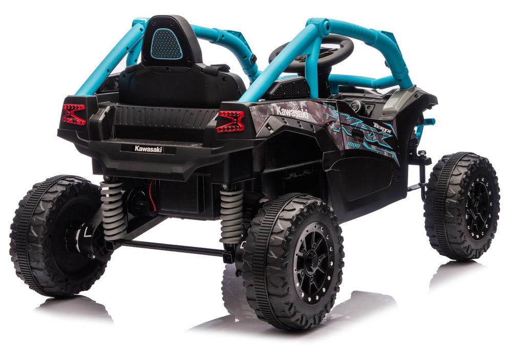 Licencirani buggy na akumulator Kawasaki JS330 - crno/plavi