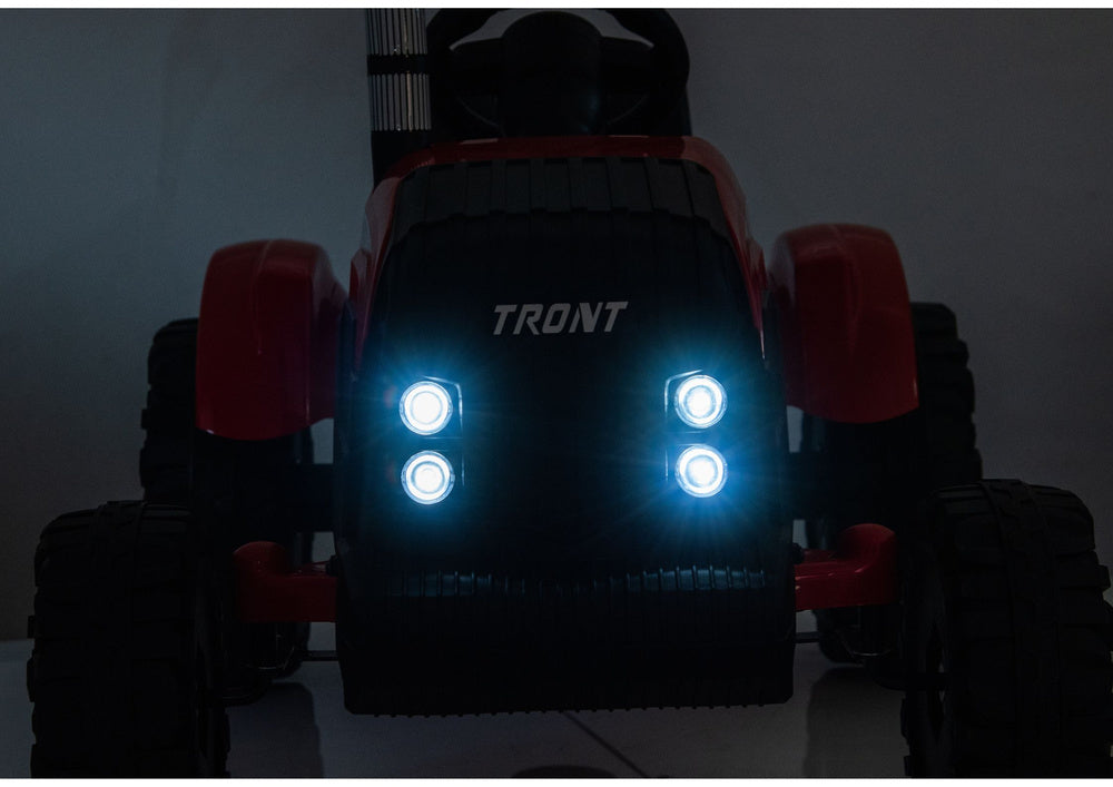 Traktor na akumulator s prikolicom CH9959B - crveni