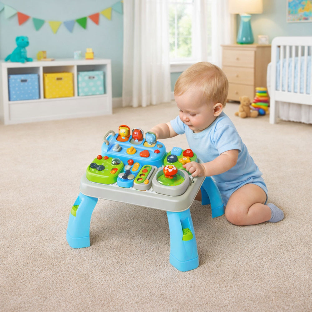 Interaktivni edukativni stol s modulima za bebe 6+