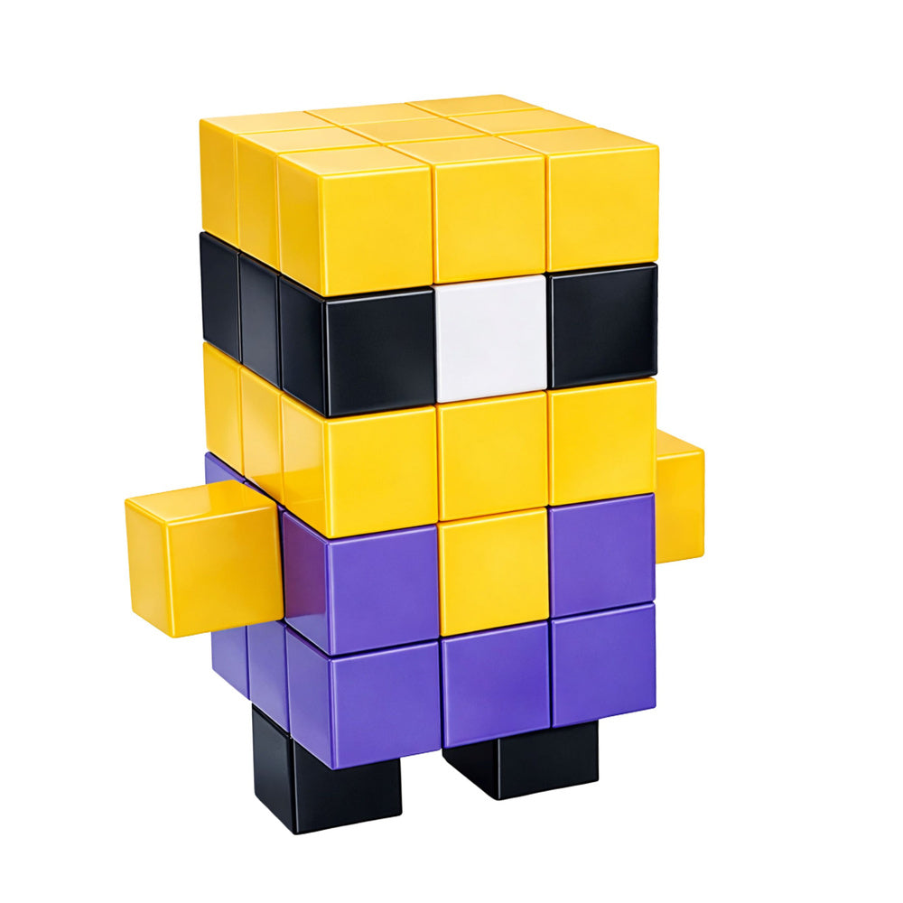 Magnetni blokovi Square 3D sa 96 elemenata