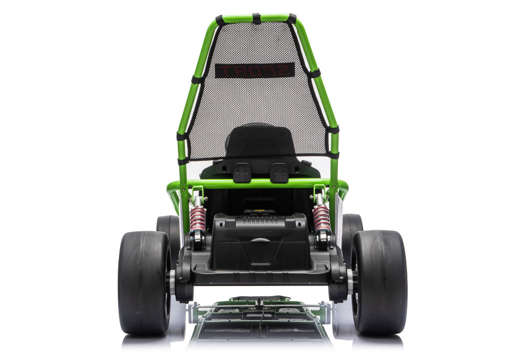 Buggy na akumulator DM-107 24V7 sa tihim motorom - zeleni