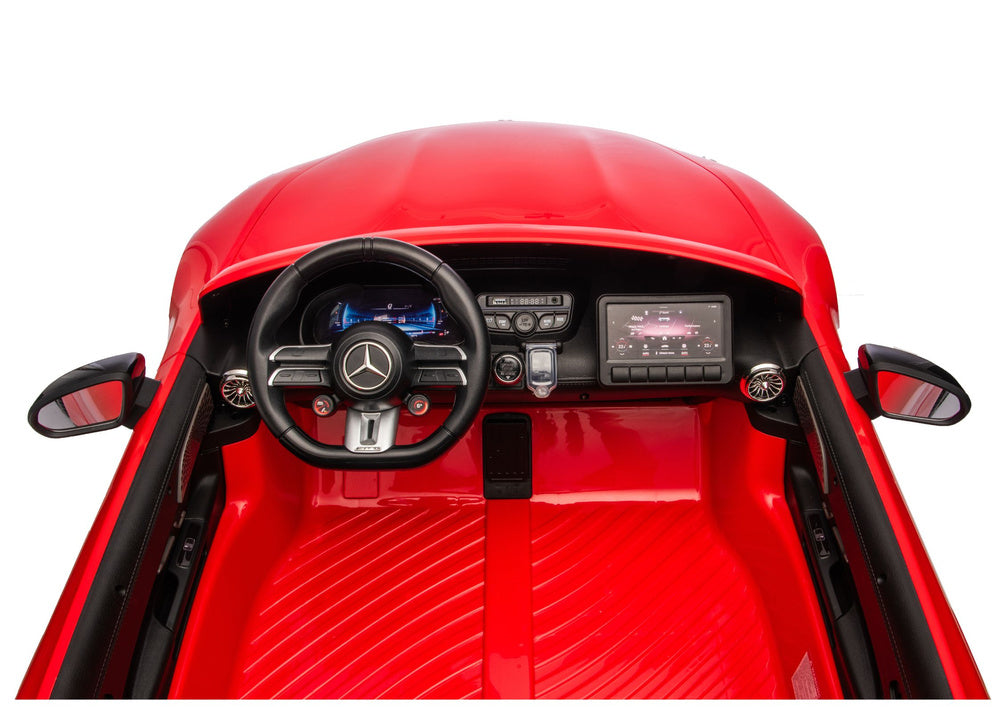 Licencirani auto na akumulator Mercedes GT63 AMG DK-GT63 24V - dvosjed - crveni