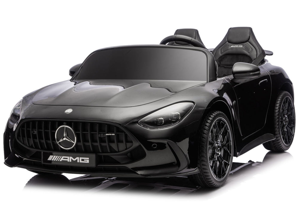 Licencirani auto na akumulator Mercedes GT63 AMG DK-GT63 24V - dvosjed - crni/lakirani