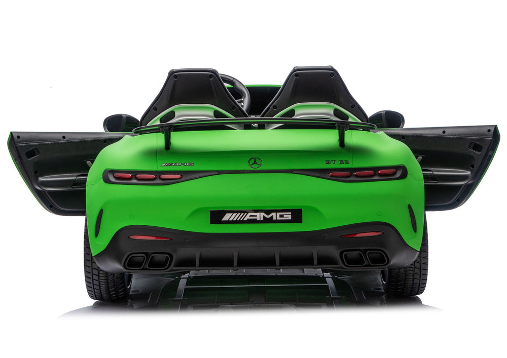 Licencirani auto na akumulator Mercedes GT63 AMG DK-GT63 24V – dvosjed – mat/zelena