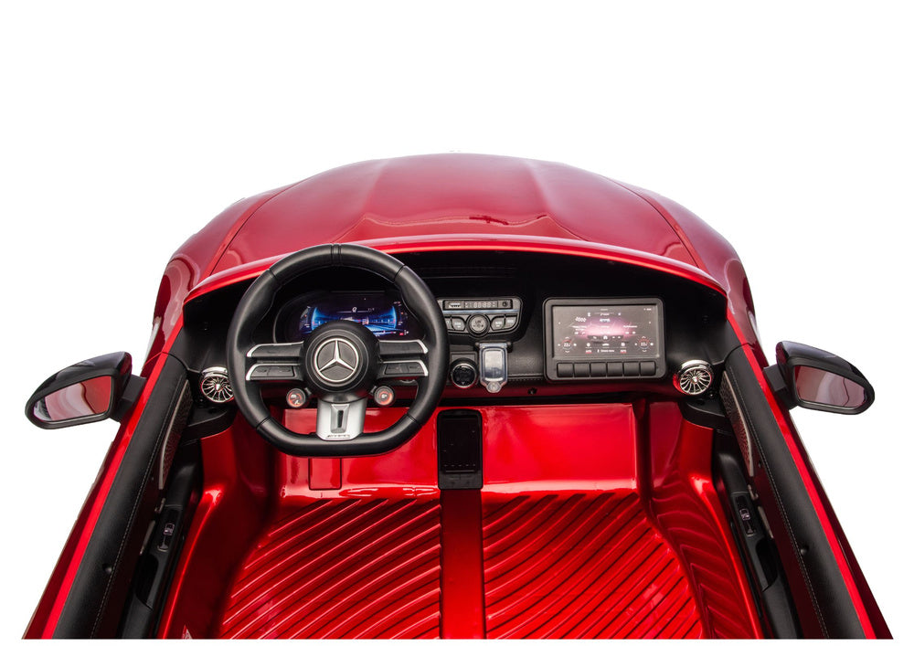 Licencirani auto na akumulator Mercedes GT63 AMG DK-GT63 24V - dvosjed - crveni/lakirani