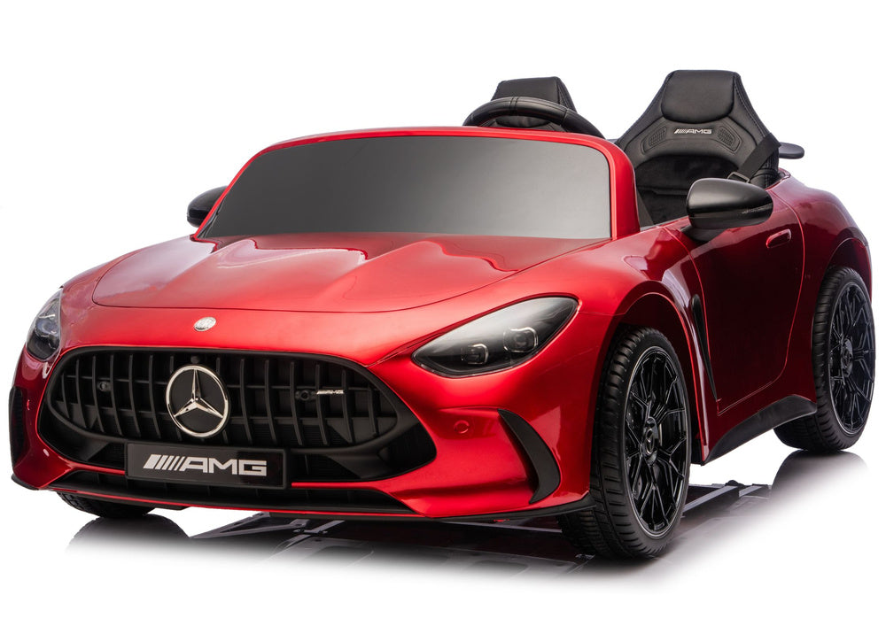 Licencirani auto na akumulator Mercedes GT63 AMG DK-GT63 24V - dvosjed - crveni/lakirani