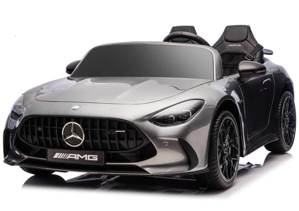 Licencirani auto na akumulator Mercedes GT63 AMG DK-GTQ63 24V - dvosjed - siva