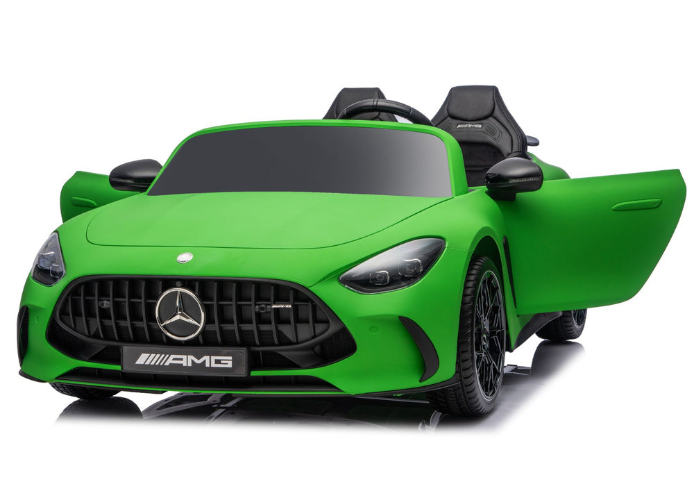 Licencirani auto na akumulator Mercedes GT63 AMG DK-GTQ63 24V - dvosjed - zelena/mat