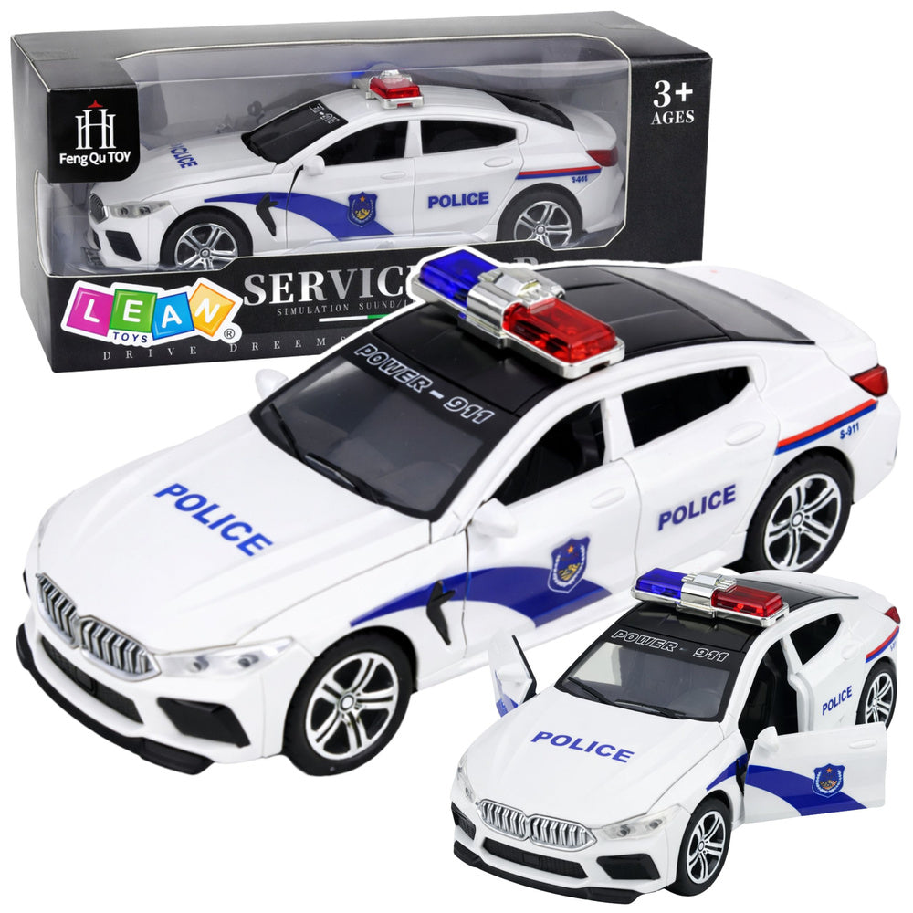 Policijski auto za igru POLICE - bijeli