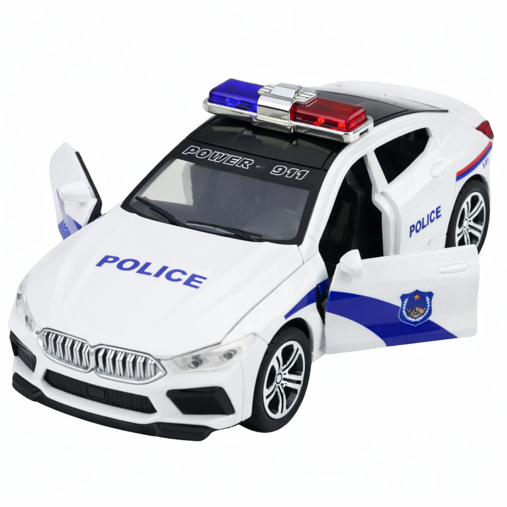 Policijski auto za igru POLICE - bijeli