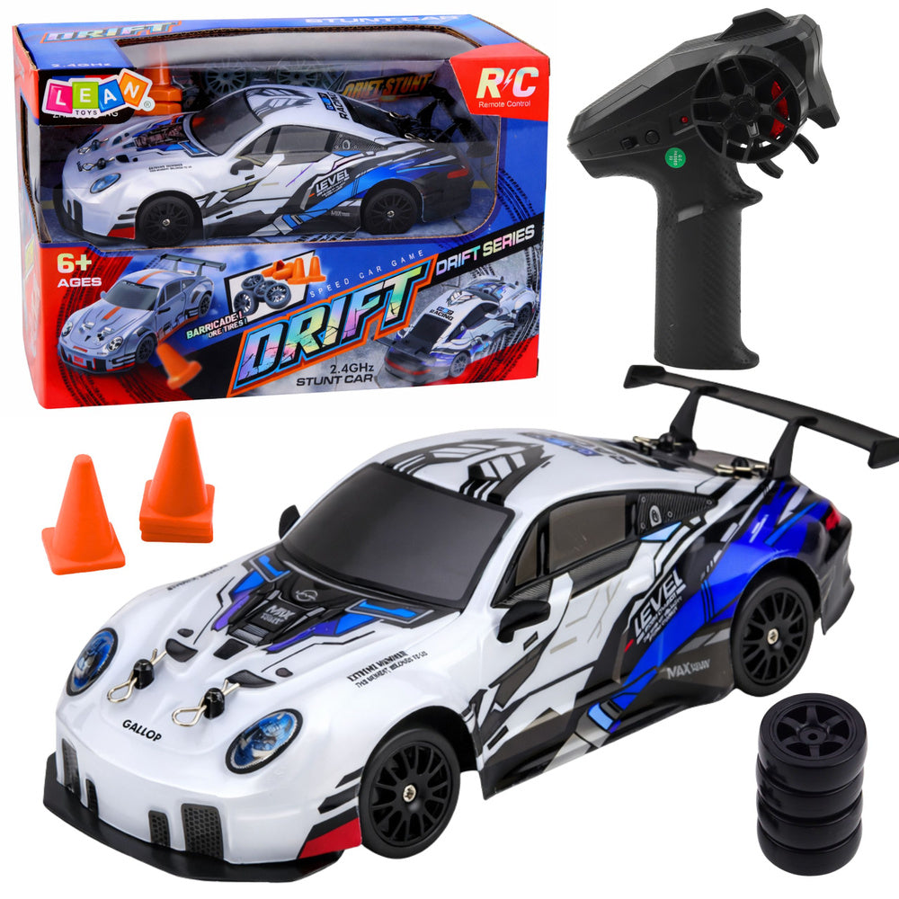 Auto na daljinsko upravljanje DRIFT 4WD 1:24 - plavi