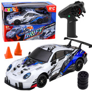 Auto na daljinsko upravljanje DRIFT 4WD 1:24 - plavi