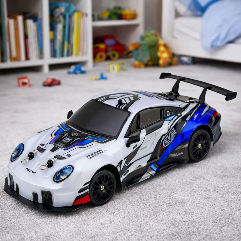 Auto na daljinsko upravljanje DRIFT 4WD 1:24 - plavi