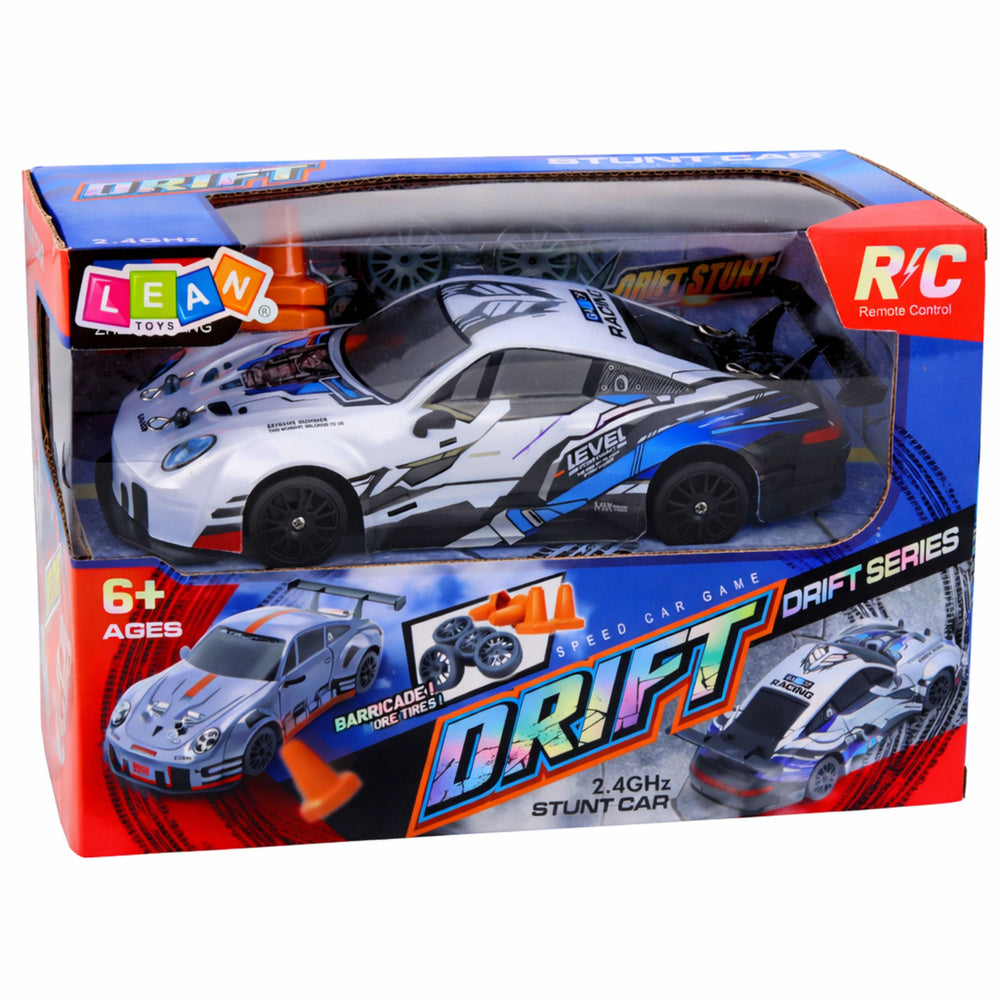 Auto na daljinsko upravljanje DRIFT 4WD 1:24 - plavi